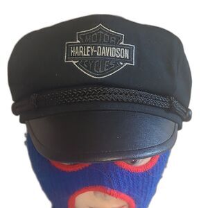 Harley Davidson Motorcycles Captain Biker Hat